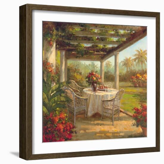 Ora Del Pranzo-Enrique Bolo-Framed Art Print