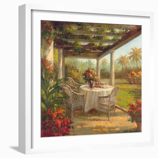 Ora Del Pranzo-Enrique Bolo-Framed Art Print