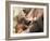 Orang-Utan (Pongo Pygmaeus), Mother and Young, in Captivity, Apenheul Zoo, Netherlands (Holland)-Thorsten Milse-Framed Photographic Print