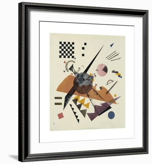 Orange, 1923-Wassily Kandinsky-Framed Premium Giclee Print