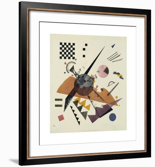 Orange, 1923-Wassily Kandinsky-Framed Premium Giclee Print