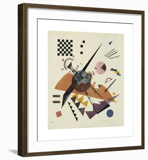 Orange, 1923-Wassily Kandinsky-Framed Premium Giclee Print