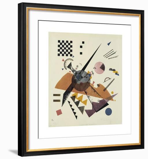 Orange, 1923-Wassily Kandinsky-Framed Premium Giclee Print