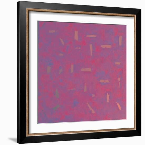 Orange and Gold-Maryse Pique-Framed Giclee Print