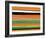 Orange and Green Abstract 3-NaxArt-Framed Art Print