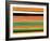 Orange and Green Abstract 3-NaxArt-Framed Art Print