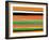 Orange and Green Abstract 3-NaxArt-Framed Art Print