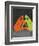 Orange and Green Women-Felix Podgurski-Framed Art Print