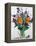 Orange and Purple Flowers-Christopher Ryland-Framed Premier Image Canvas