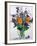 Orange and Purple Flowers-Christopher Ryland-Framed Giclee Print