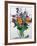 Orange and Purple Flowers-Christopher Ryland-Framed Giclee Print