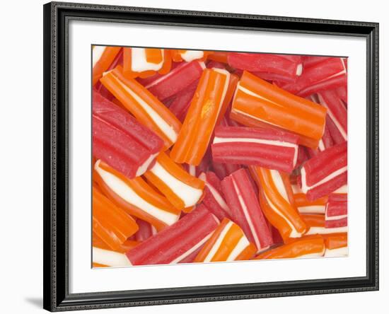 Orange and Red Candies-null-Framed Photographic Print