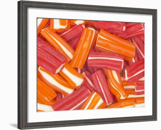 Orange and Red Candies-null-Framed Photographic Print