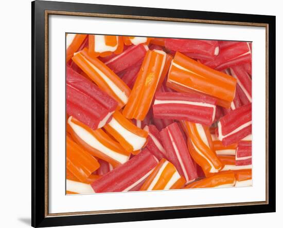 Orange and Red Candies-null-Framed Photographic Print