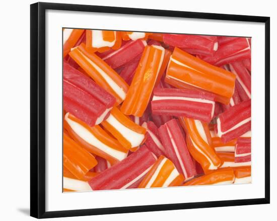 Orange and Red Candies-null-Framed Photographic Print