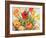 Orange and Red Tulips-Christopher Ryland-Framed Giclee Print