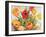 Orange and Red Tulips-Christopher Ryland-Framed Giclee Print