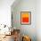 Orange and Red-Shelley Lake-Framed Art Print displayed on a wall