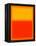 Orange and Red-Shelley Lake-Framed Stretched Canvas