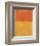 Orange and Tan, 1954-Mark Rothko-Framed Art Print