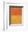 Orange and Tan, 1954-Mark Rothko-Framed Art Print