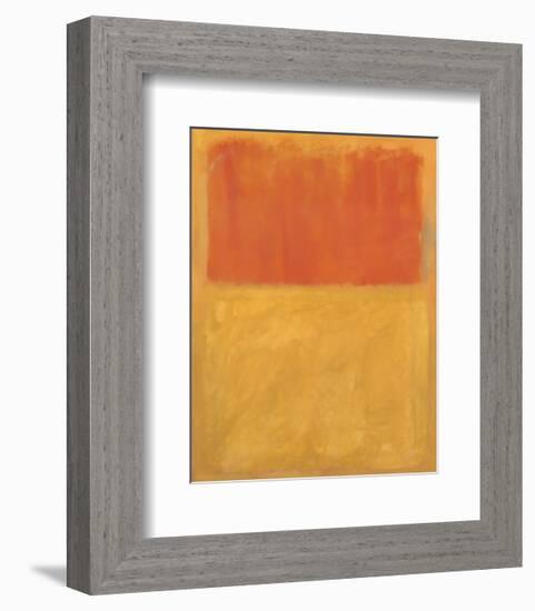 Orange and Tan, 1954-Mark Rothko-Framed Art Print