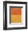 Orange and Tan, 1954-Mark Rothko-Framed Art Print