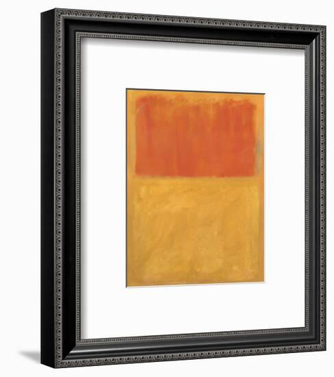 Orange and Tan, 1954-Mark Rothko-Framed Art Print