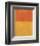 Orange and Tan, 1954-Mark Rothko-Framed Art Print