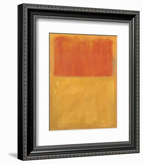 Orange and Tan, 1954-Mark Rothko-Framed Art Print