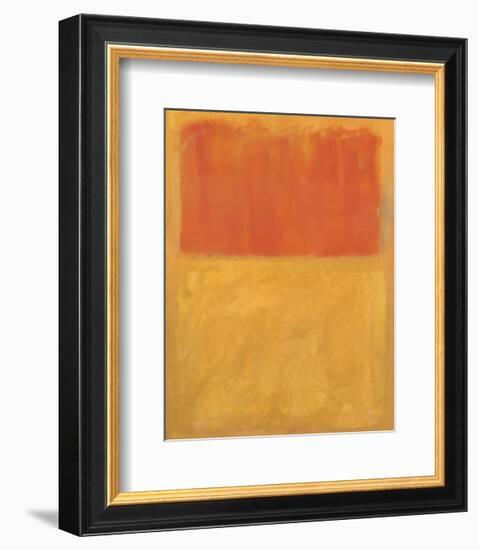 Orange and Tan, 1954-Mark Rothko-Framed Art Print