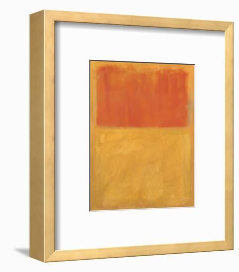 Orange and Tan, 1954-Mark Rothko-Framed Art Print