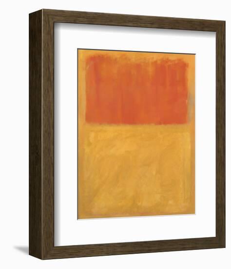 Orange and Tan, 1954-Mark Rothko-Framed Art Print