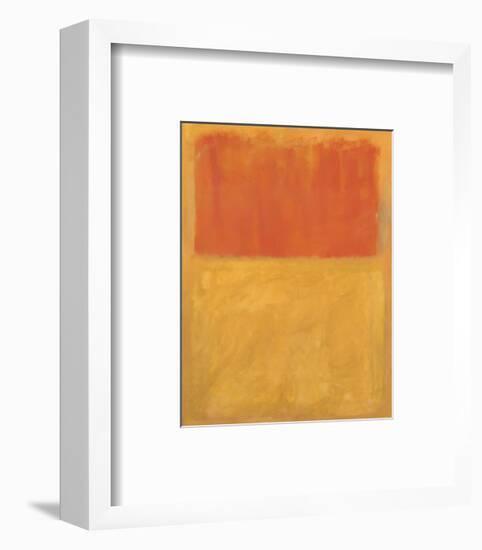 Orange and Tan, 1954-Mark Rothko-Framed Art Print