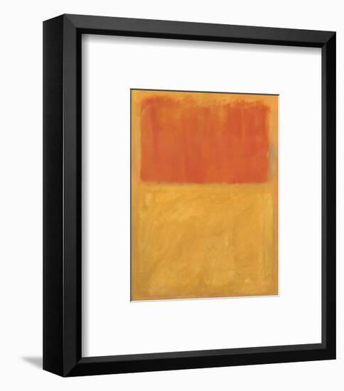 Orange and Tan, 1954-Mark Rothko-Framed Art Print