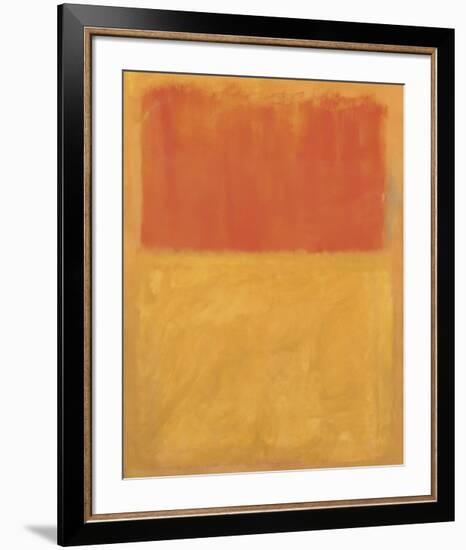 Orange and Tan, 1954-Mark Rothko-Framed Art Print