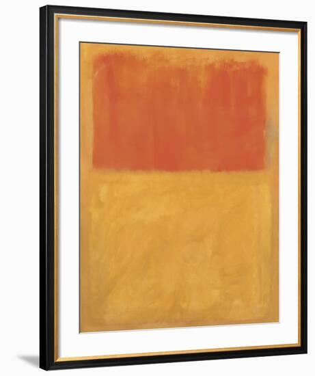 Orange and Tan, 1954-Mark Rothko-Framed Art Print