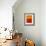 Orange and Yellow-Mark Rothko-Framed Art Print displayed on a wall