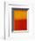 Orange and Yellow-Mark Rothko-Framed Art Print