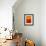 Orange and Yellow-Mark Rothko-Framed Art Print displayed on a wall