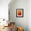 Orange and Yellow-Mark Rothko-Framed Art Print displayed on a wall