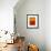 Orange and Yellow-Mark Rothko-Framed Art Print displayed on a wall