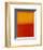 Orange and Yellow-Mark Rothko-Framed Art Print