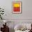 Orange and Yellow-Mark Rothko-Framed Art Print displayed on a wall