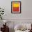 Orange and Yellow-Mark Rothko-Framed Art Print displayed on a wall