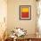 Orange and Yellow-Mark Rothko-Framed Art Print displayed on a wall