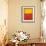 Orange and Yellow-Mark Rothko-Framed Art Print displayed on a wall