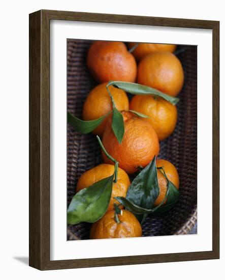 Orange Basket-Nicole Katano-Framed Photo