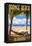 Orange Beach, Alabama - Hammock Scene-Lantern Press-Framed Stretched Canvas