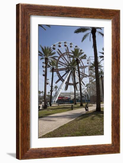 Orange Beach, Alabama, With The Largest Ferris Wheel In The Southeast-Carol Highsmith-Framed Art Print